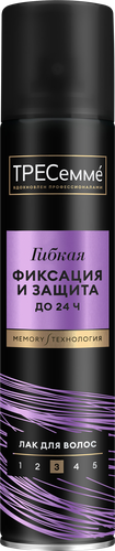 Лак для укладки волос ТРЕСЕММЕ гибкая фиксация и защита egl, 250мл, фото
