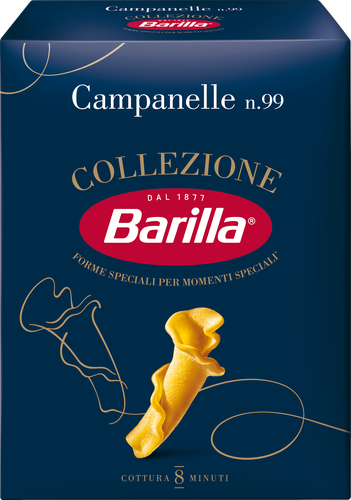 Макароны BARILLA Campanelle из твердых сортов пшеницы, 450г, вид