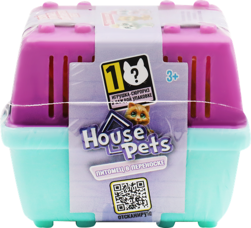Игрушка HOUSE PETS Питомец в переноске 6х5х5см, в ассортименте, Арт. Т23976, детальное фото