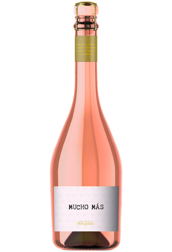 Вино игристое MUCHO MAS розовое сухое, 0.75л