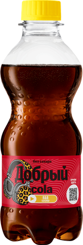 Напиток ДОБРЫЙ Cola без сахара сильногазированный, 0.3л, изображение