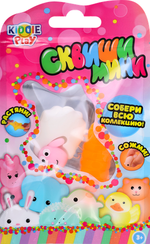 Игрушка KIDDIEPLAY Сквиши-мини, в ассортименте, Арт. 32667/32668, 2шт, фото