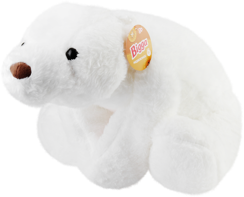 Игрушка мягкая BIGGA Медвежонок белый, 80см, Арт. CW24A-022-80cm, крупный план