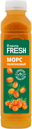 Морс облепиховый ЛЕНТА FRESH, 500мл, детальное фото