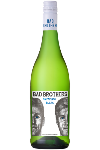 Вино BAD BROTHERS Совиньон Блан белое сухое, 0.75л, фото