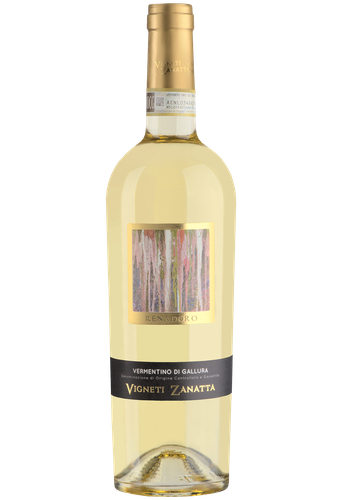 Вино VIGNETI ZANATTA RENADORO Верментино ди Галлюра белое сухое, 0.75л