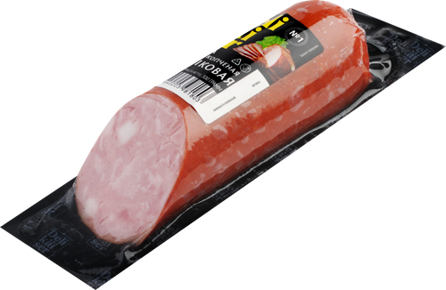 Колбаса копчено-вареная DELIKAISER Балыковая, 300г, вид