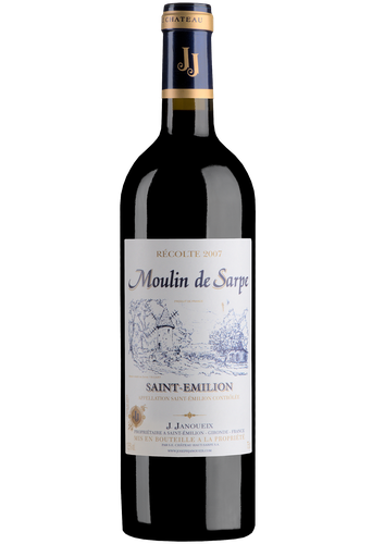 Вино MOULIN DE SARPE SAINT-EMILION красное сухое, 0.75л