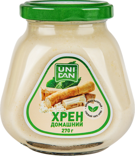 Хрен UNI DAN Домашний, 270г, изображение