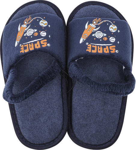 Тапки детские INWIN Kids, синие, Арт. HW23-2536, крупный план