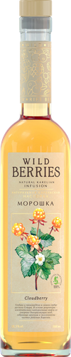 Настойка WILD BERRIES Cloudberry морошка 18,5%, сладкая, 0.5л, фото