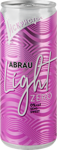 Напиток безалкогольный ABRAU LIGHT ароматизированный сильногазированный, 0.25л, вид
