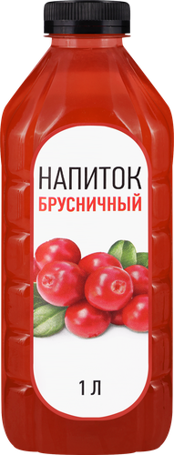 Напиток Брусничный негазированный, 1л, детальное фото