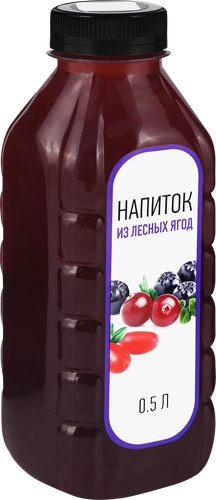 Напиток Лесные ягоды негазированный, 0.5л, детальное фото