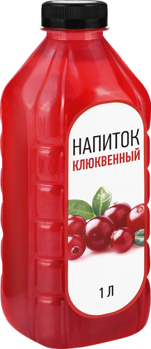 Напиток Клюквенный негазированный, 1л, фотография