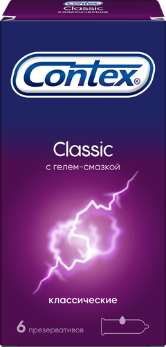 Презервативы CONTEX Classic, 6шт, изображение