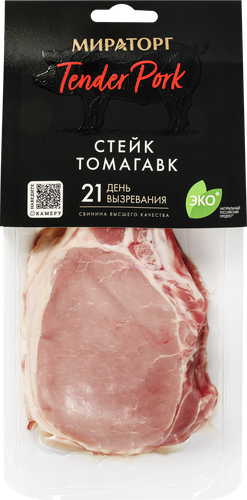 Стейк свиной МИРАТОРГ Tender Pork Томагавк, категория Б, 360г, изображение