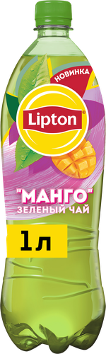 Напиток LIPTON Зеленый чай со вкусом манго негазированный, 1л, детальное фото