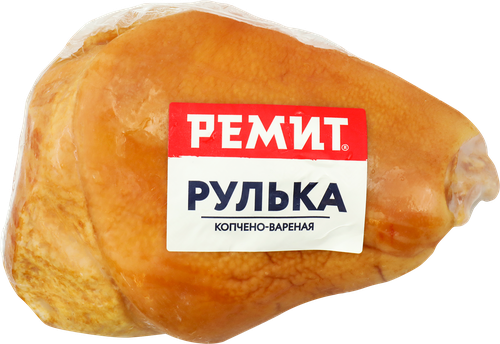 Рулька копчено-вареная РЕМИТ, весовая, фото