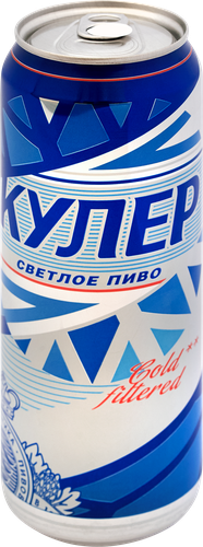 Пиво светлое БАЛТИКА Кулер пастеризованное 4,7%, 0.45л, вид