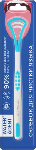 Скребок для чистки языка WATERDENT, картинка