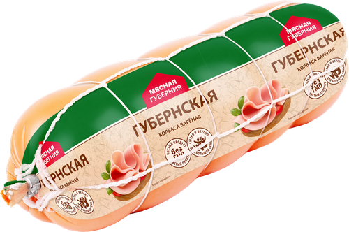 Колбаса вареная МЯСНАЯ ГУБЕРНИЯ Губернская, весовая, изображение