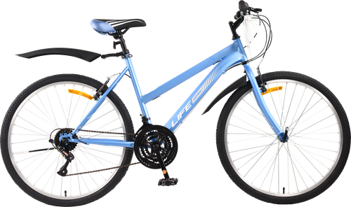 Велосипед ACTIWELL Life, колеса 26" стальная рама 18 скоростей, в ассортименте, Арт. LFE26ST-UW, фото