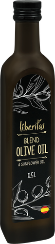 Масло оливковое LIBERITAS Blend Olive Oil, c добавлением подсолнечного рафинированного, 500мл, фотография