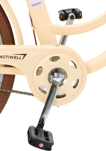 Велосипед городской ACTIWELL City, колеса 26" стальная рама, с корзиной, в ассортименте, Арт. CTY26ST-UW, изображение