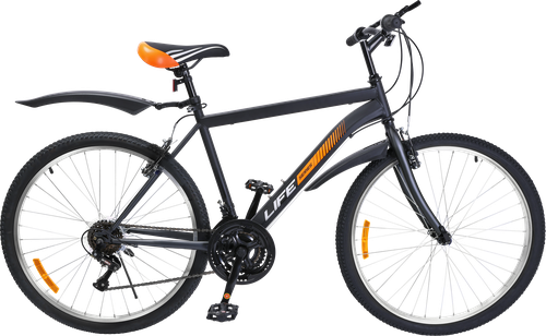 Велосипед ACTIWELL Life, колеса 26" стальная рама 18 скоростей, в ассортименте, Арт. LFE26ST-M, картинка