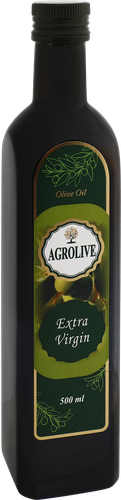 Масло оливковое AGROLIVE Extra Virgin, 500мл, вид