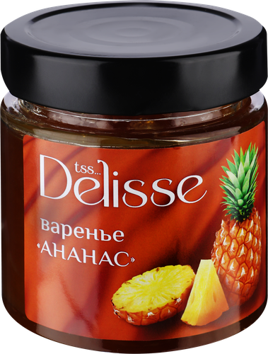 Варенье DELISSE Ананас, 200г, детальное фото