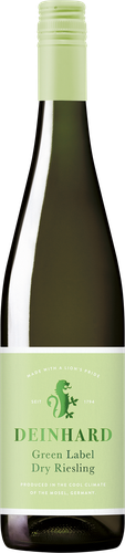 Вино DEINHARD Green Label Рислинг белое полусухое, 0.75л