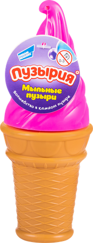 Мыльные пузыри ПУЗЫРИЯ Мороженое, 120мл, Арт. MP231P, крупный план