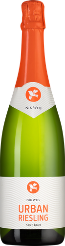 Вино игристое URBAN RIESLING Зект белое брют, 0.75л