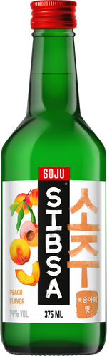 Аперитив SIBSA Соджу со вкусом персика 14%, 0.375л, картинка