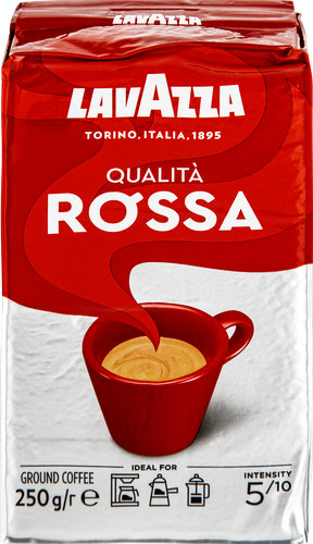 Кофе молотый LAVAZZA Qualita Rossa натуральный, 250г, фото