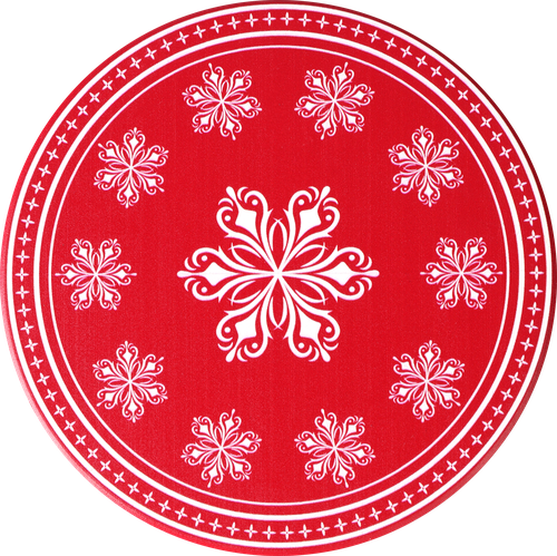 Подставка для кружки HOMECLUB Christmas Traditions 10,3х10,3х0,7см, керамика, Арт. CG65052, картинка