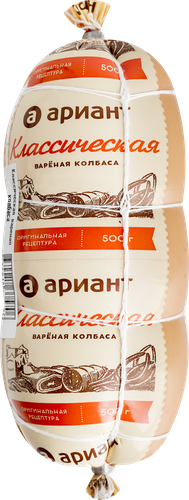 Колбаса вареная АРИАНТ Классическая, 500г, фото