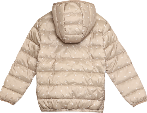 Куртка для девочки INWIN Kids, бежевая, Арт. KNSS25-1, детальное фото