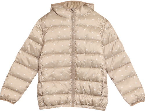 Куртка для девочки INWIN Kids, бежевая, Арт. KNSS25-1, фото