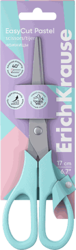 Ножницы ERICHKRAUSE EasyCut Pastel, 17см, в ассортименте, Арт. 60874, картинка