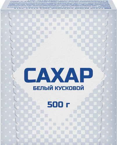 Сахар белый, кусковой, 500г, картинка