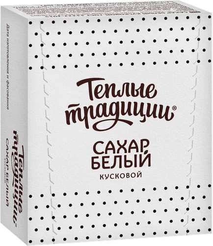 Сахар белый, кусковой, 500г, вид