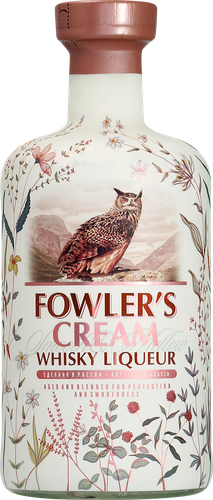 Ликер FOWLERS Сливочный 19%, эмульсионный, 0.5л, вид