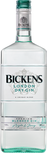 Джин BICKENS сухой 40%, 1л, детальное фото