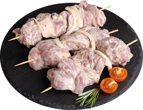 Шашлык из индейки Деликатесный ЛЕНТА FRESH, вид