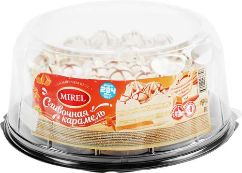 Торт MIREL Сливочная карамель, 650г, фотография