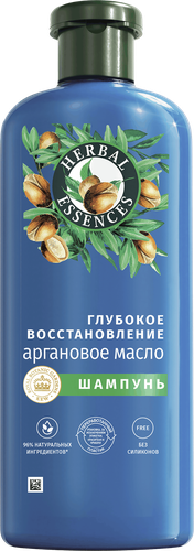 Шампунь для волос HERBAL ESSENCES Глубокое восстановление с аргановым маслом, 350мл, фото