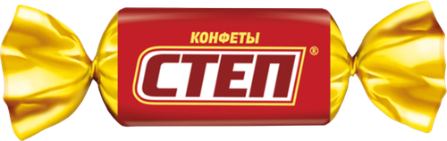 Конфеты СТЕП Золотой Степ глазированные, 174г, крупный план